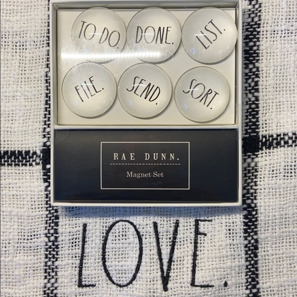 Office Magnet Set To Do Send Sort File List Done